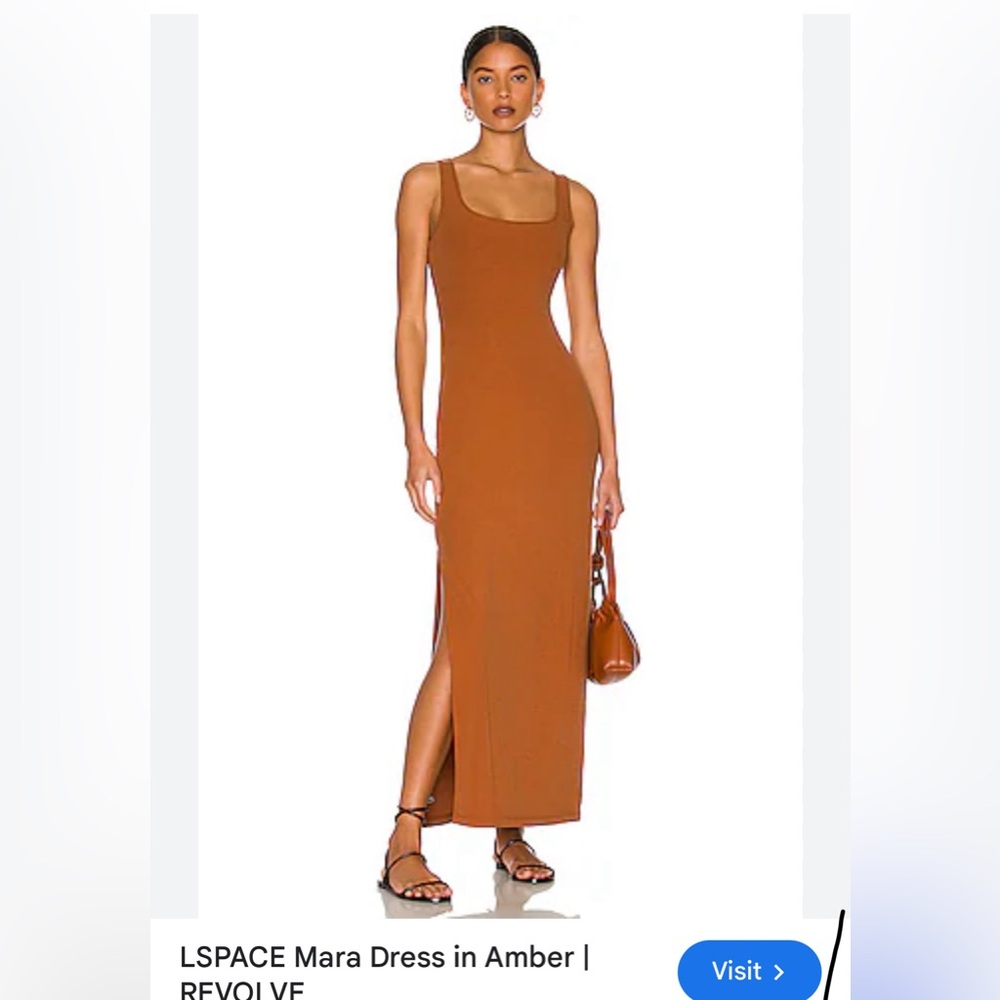 L*space Mara dress in amber Revolve